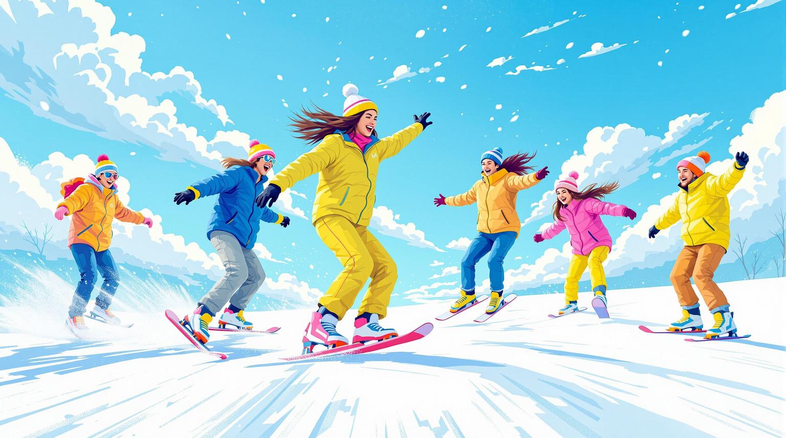 How to Create a Snow Skating TikTok Challenge - snowfeet*