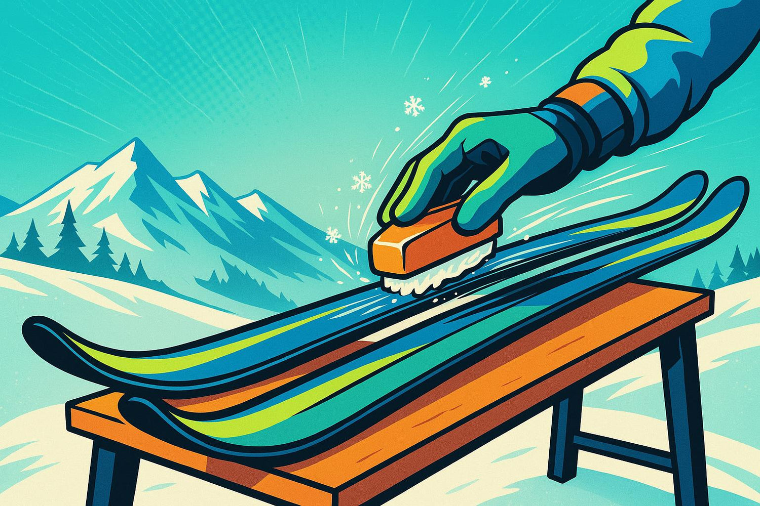 Ski Waxing 101: When, Why, and How Often to Wax Your Skis - snowfeet*