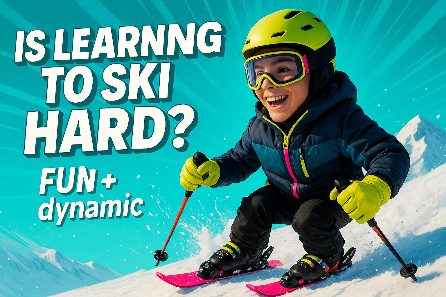 Is Learning to Ski Hard? The Truth + A Beginner-Friendly Shortcut to Slope Fun