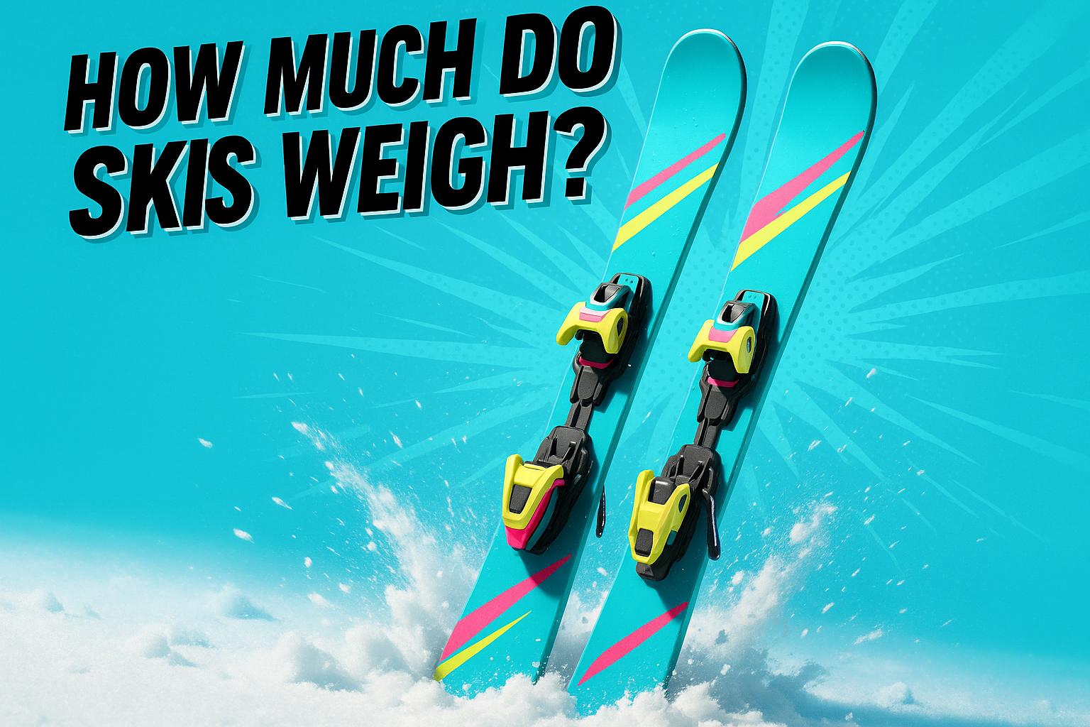 How Much Do Skis Weigh? Complete Weight Chart by Length & Category - snowfeet*