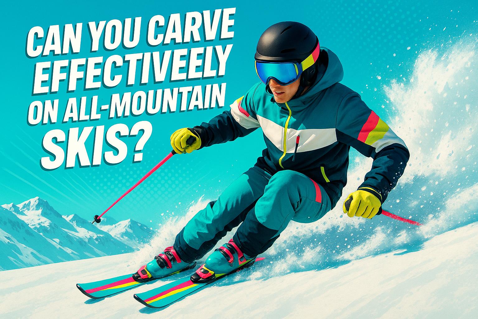 Can You Carve Effectively on All-Mountain Skis? Tips for 2026