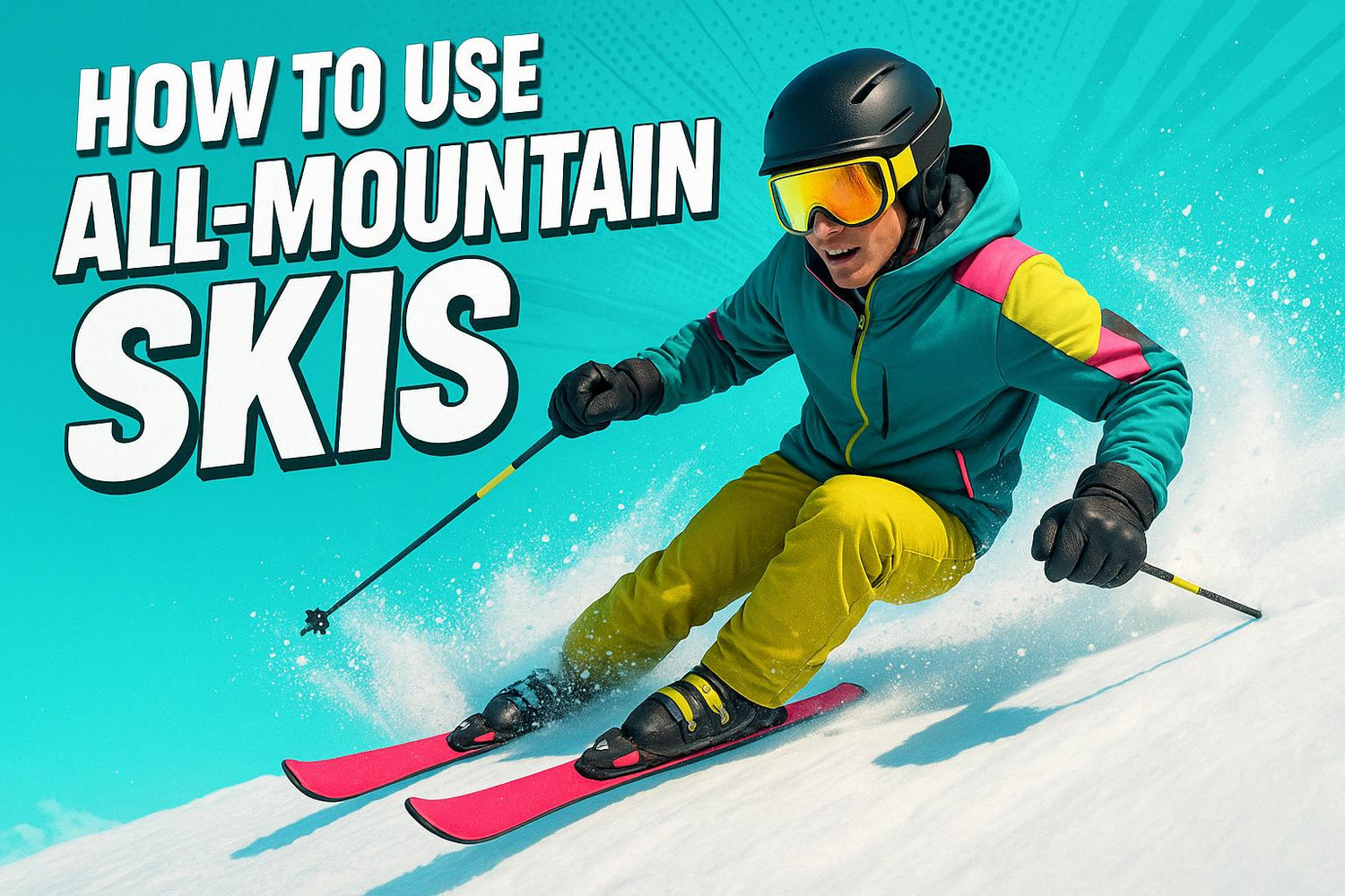 How to Use All-Mountain Skis for Carving and Off-Piste Skiing