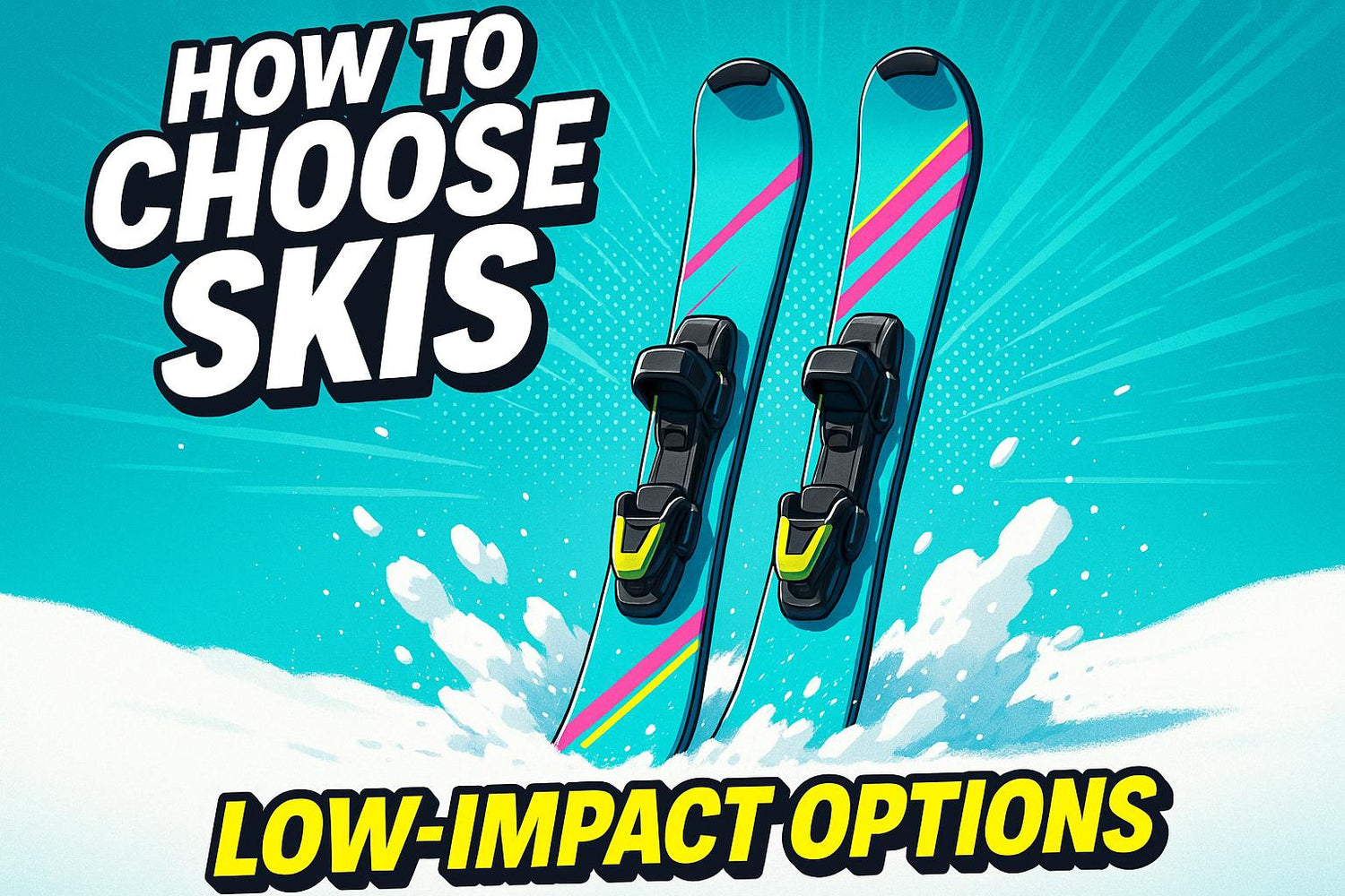 How to Choose Skis if I Have Bad Knees or Joint Issues (Low-Impact Options) - snowfeet*