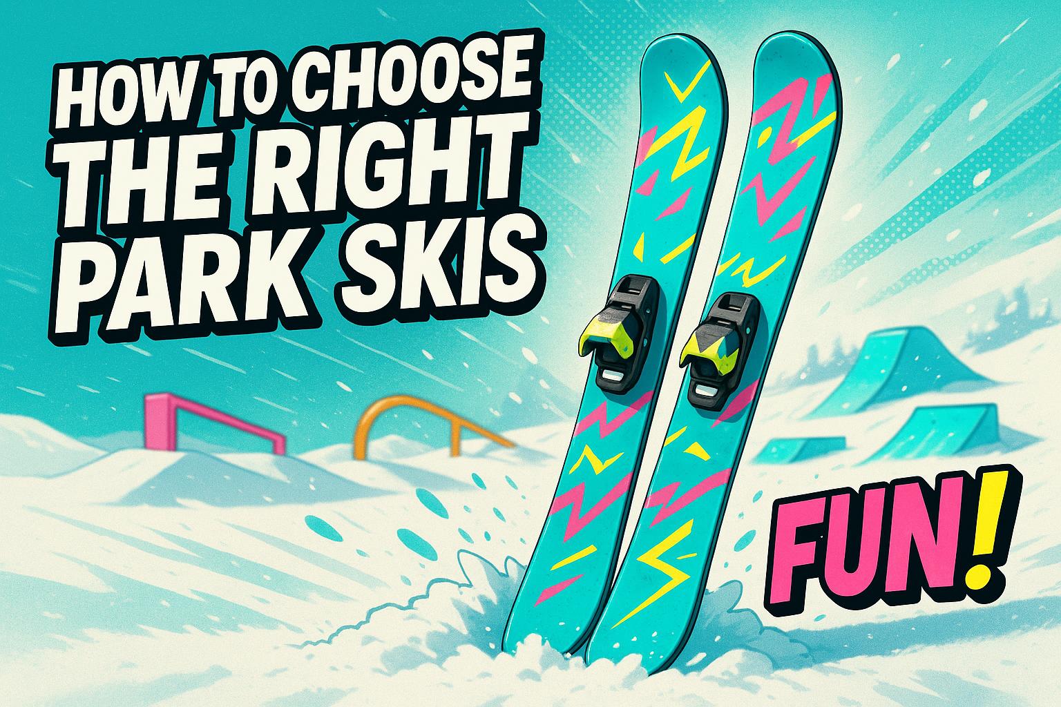 How to Choose the Right Park Skis for Your First Snowpark Adventure - snowfeet*