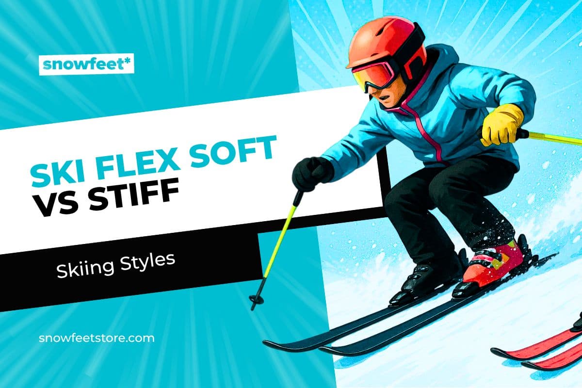 The Role of Ski Flex (Soft vs. Stiff) in Different Skiing Styles - snowfeet*