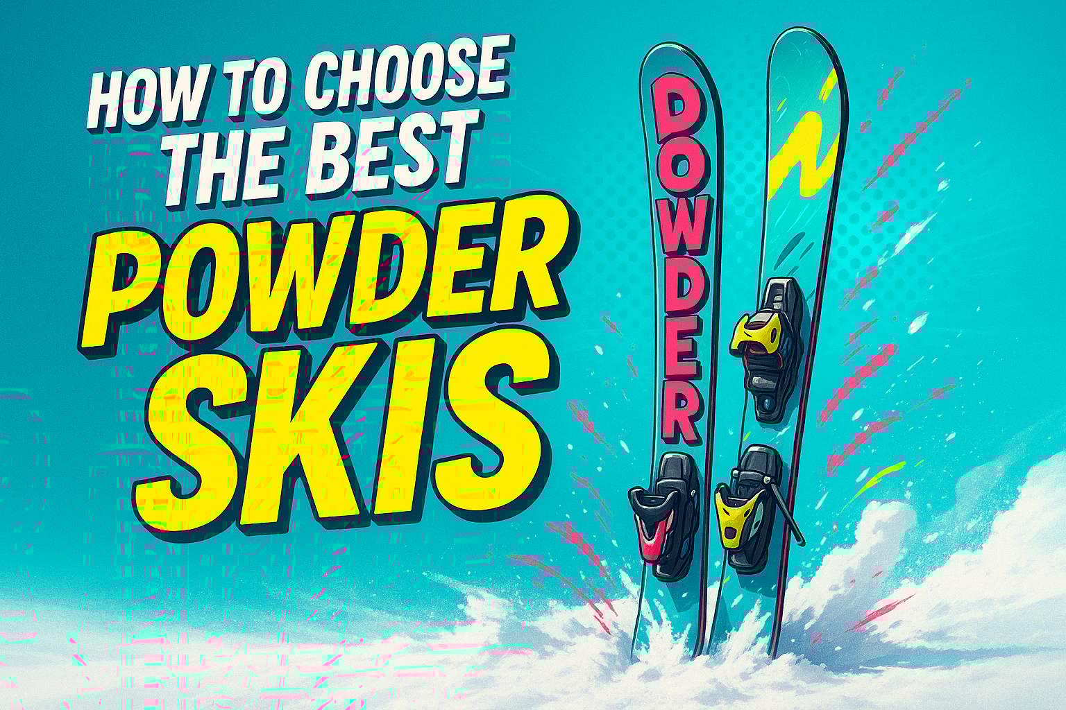 How to Choose the Best Powder Skis (Waist Width, Rocker, Length) - 2025