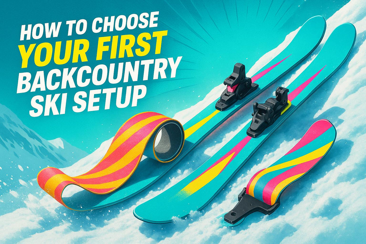 How to Choose Your First Backcountry Ski Setup (Skis, Bindings, Skins) - 2026