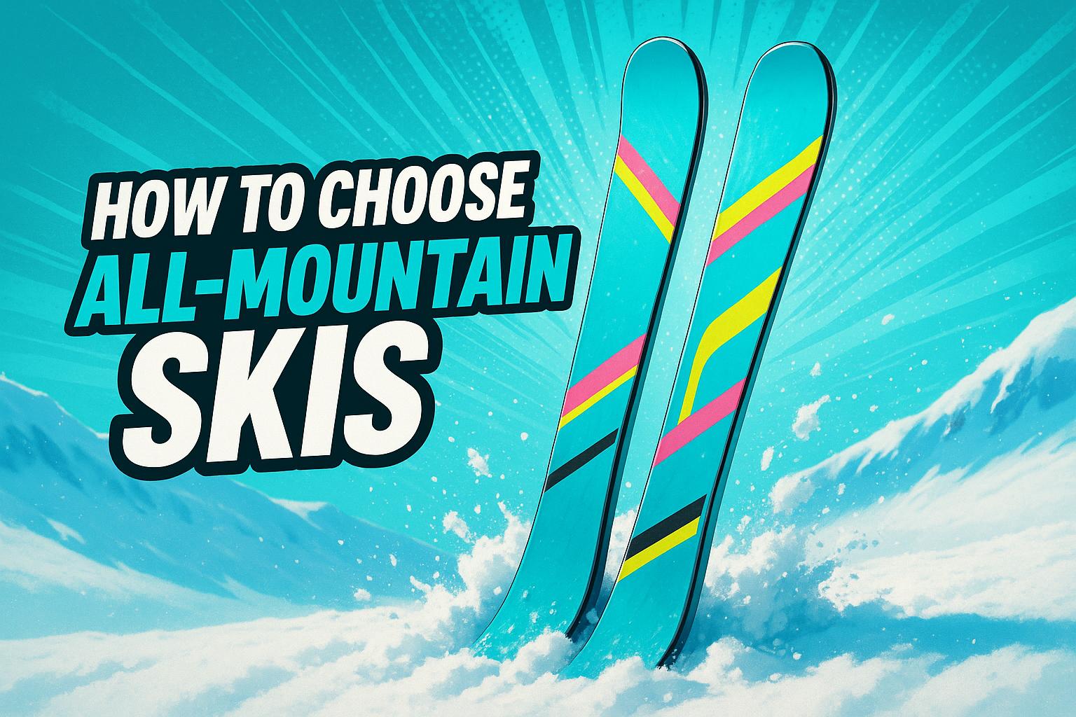 How to Choose All-Mountain Skis: Length, Width, and Flex Explained