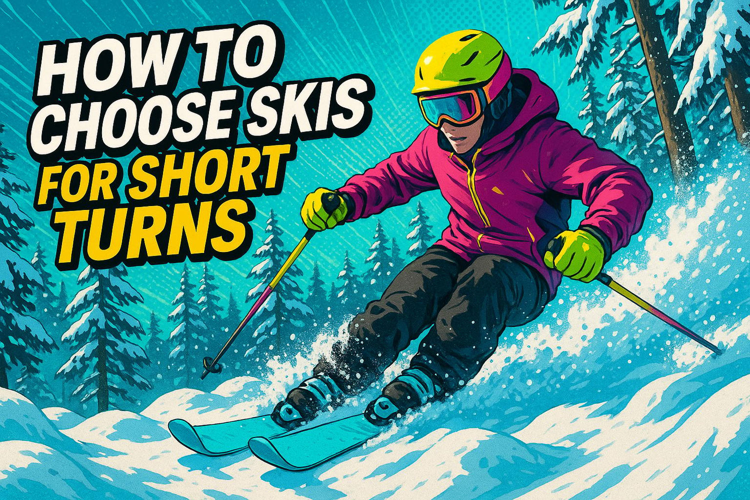 How to Choose Skis for Short Turns in Moguls or Trees