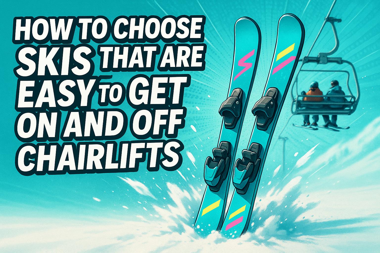 How to Choose Skis That Are Easy to Get On and Off Chairlifts