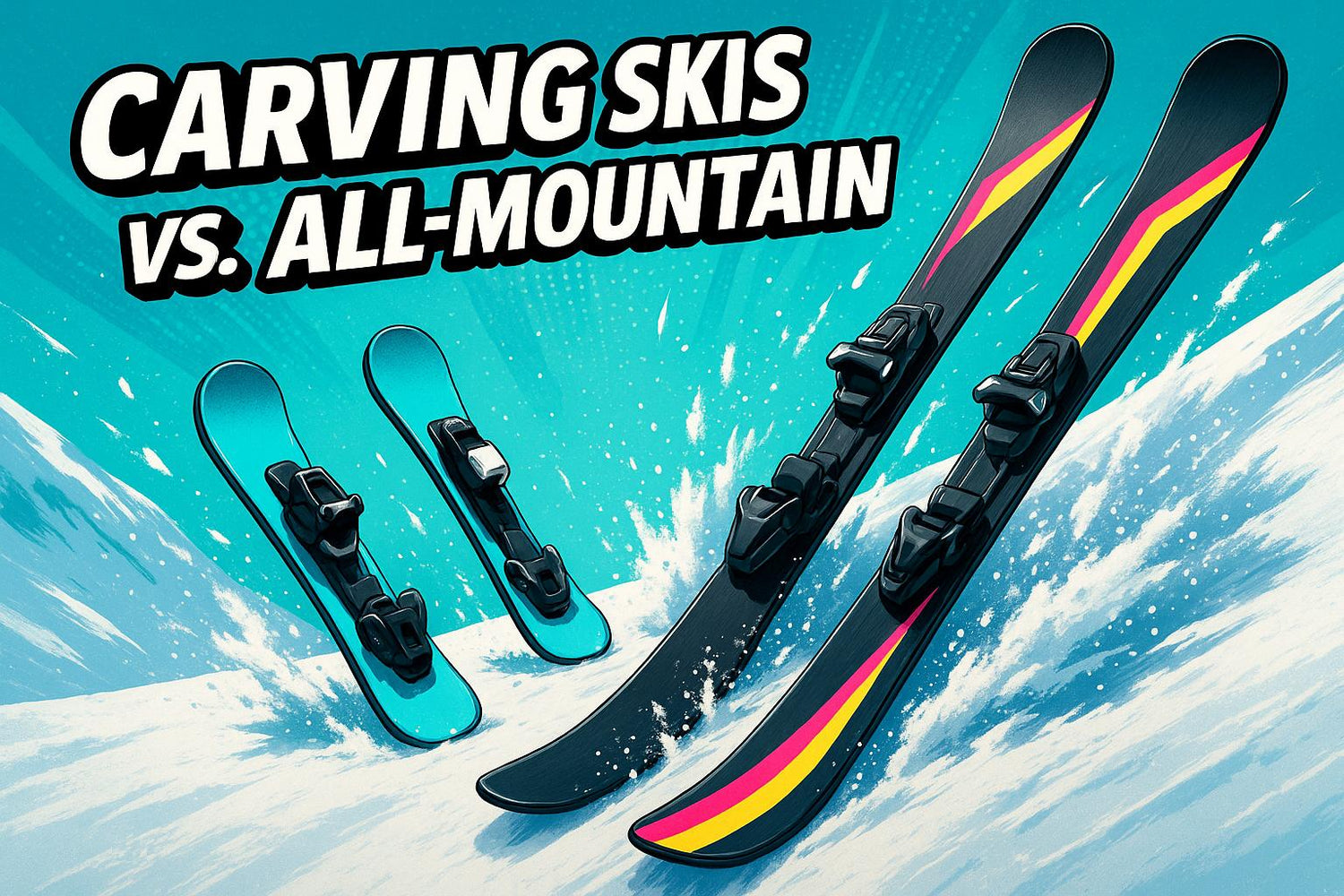 Carving Skis vs. All-Mountain: Which Is Right for You? - snowfeet*