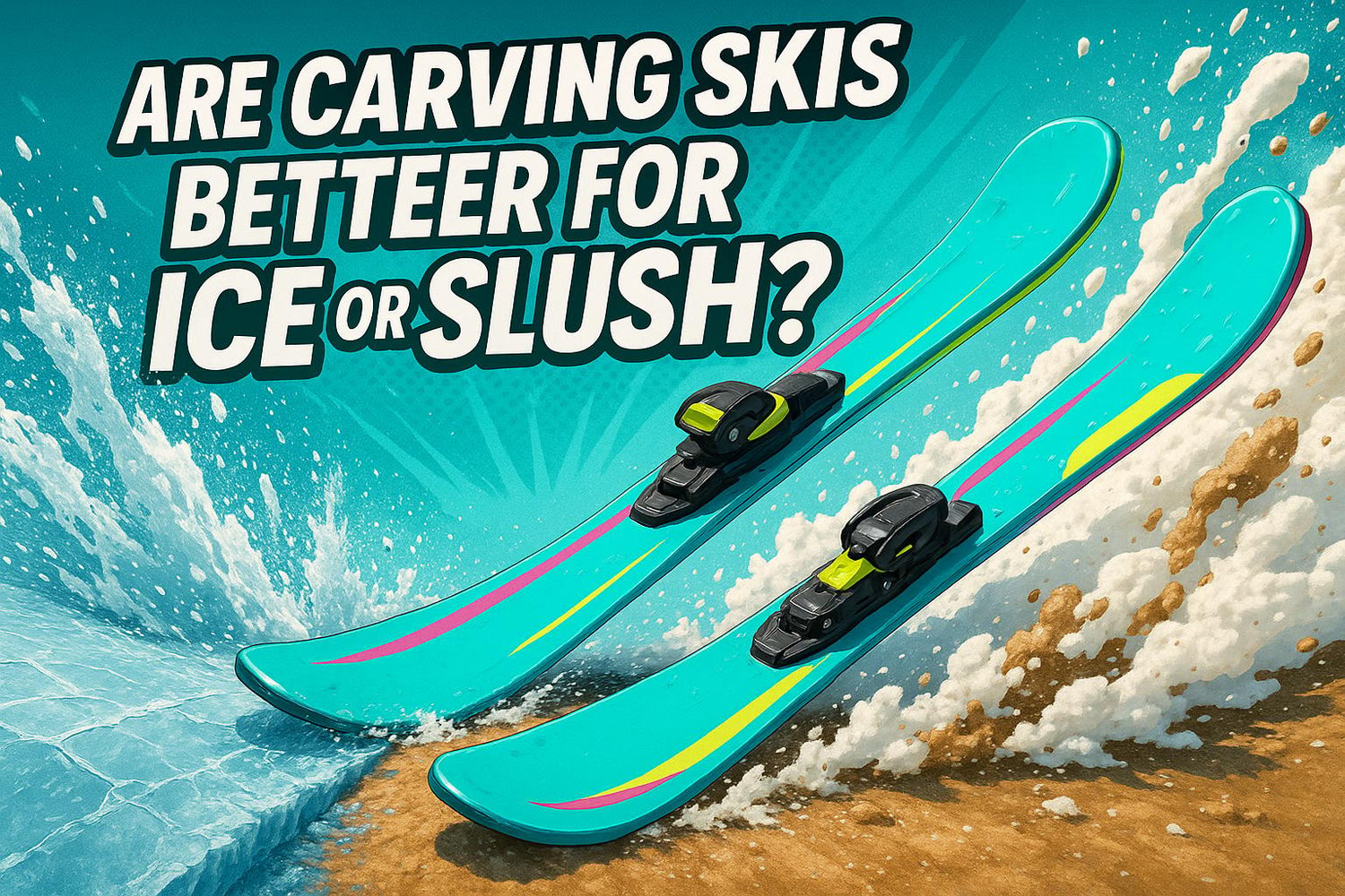 Are Carving Skis Better for Ice or Slush? Expert Insights - snowfeet*