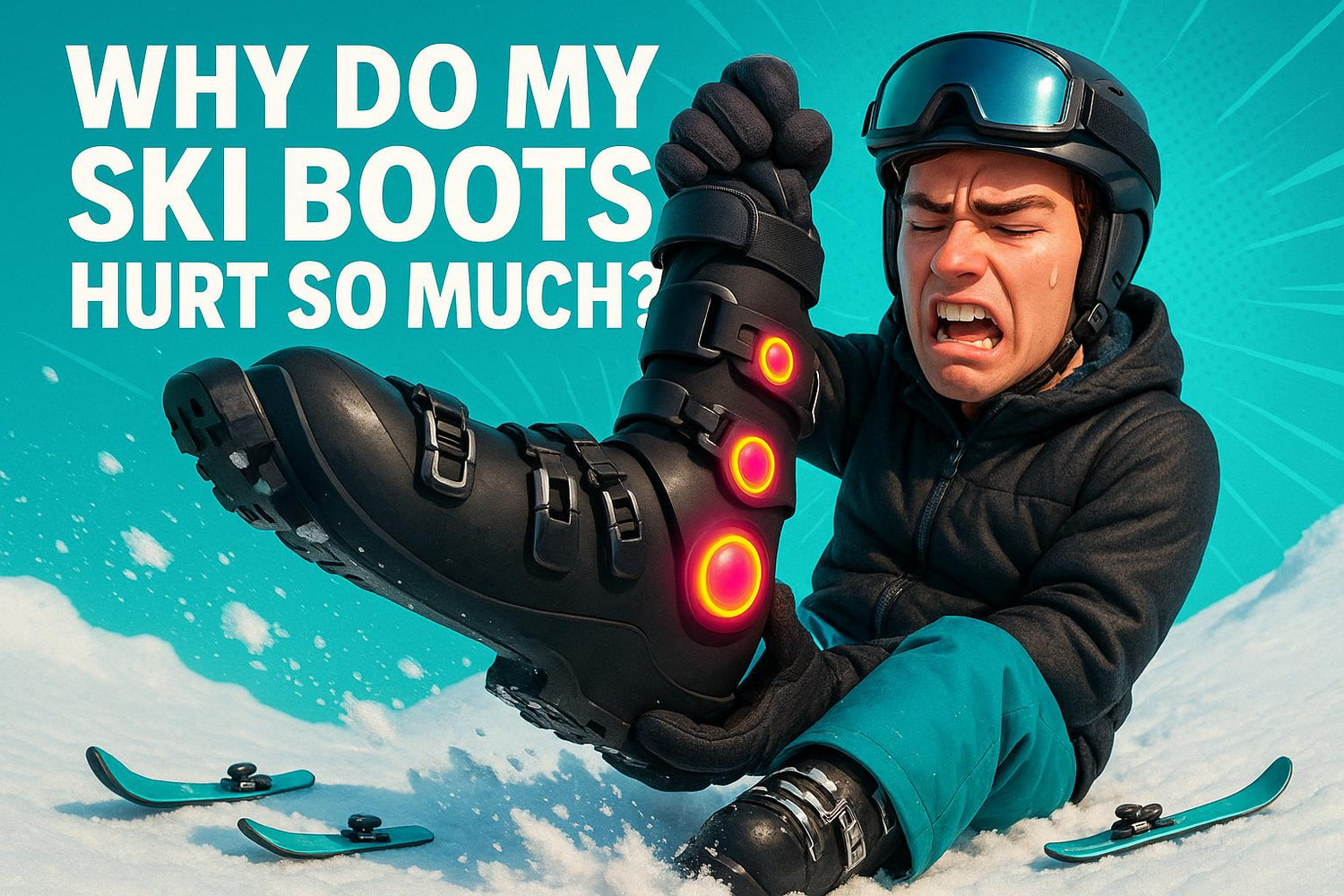Why Do My Ski Boots Hurt So Much? Common Causes and Solutions (2025) - snowfeet*