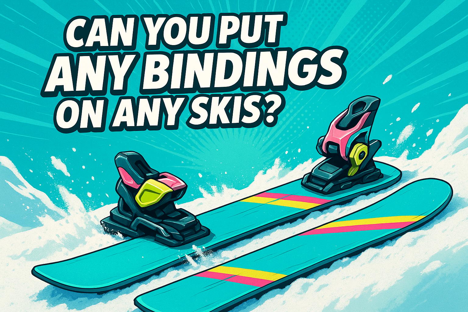 Can You Put Any Bindings on Any Skis? Compatibility Explained (2026)