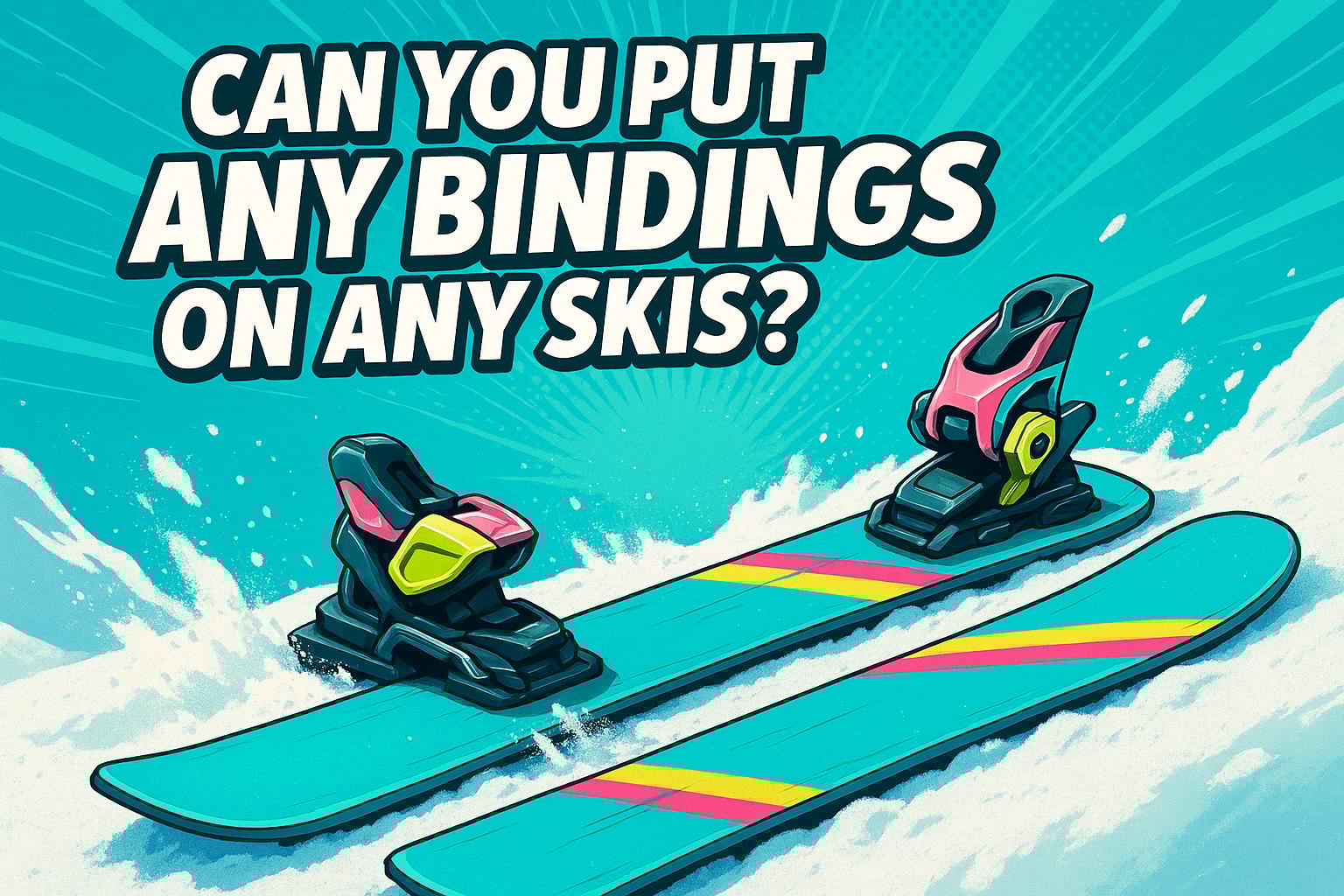 Can You Put Any Bindings on Any Skis? Compatibility Explained (2025) - snowfeet*
