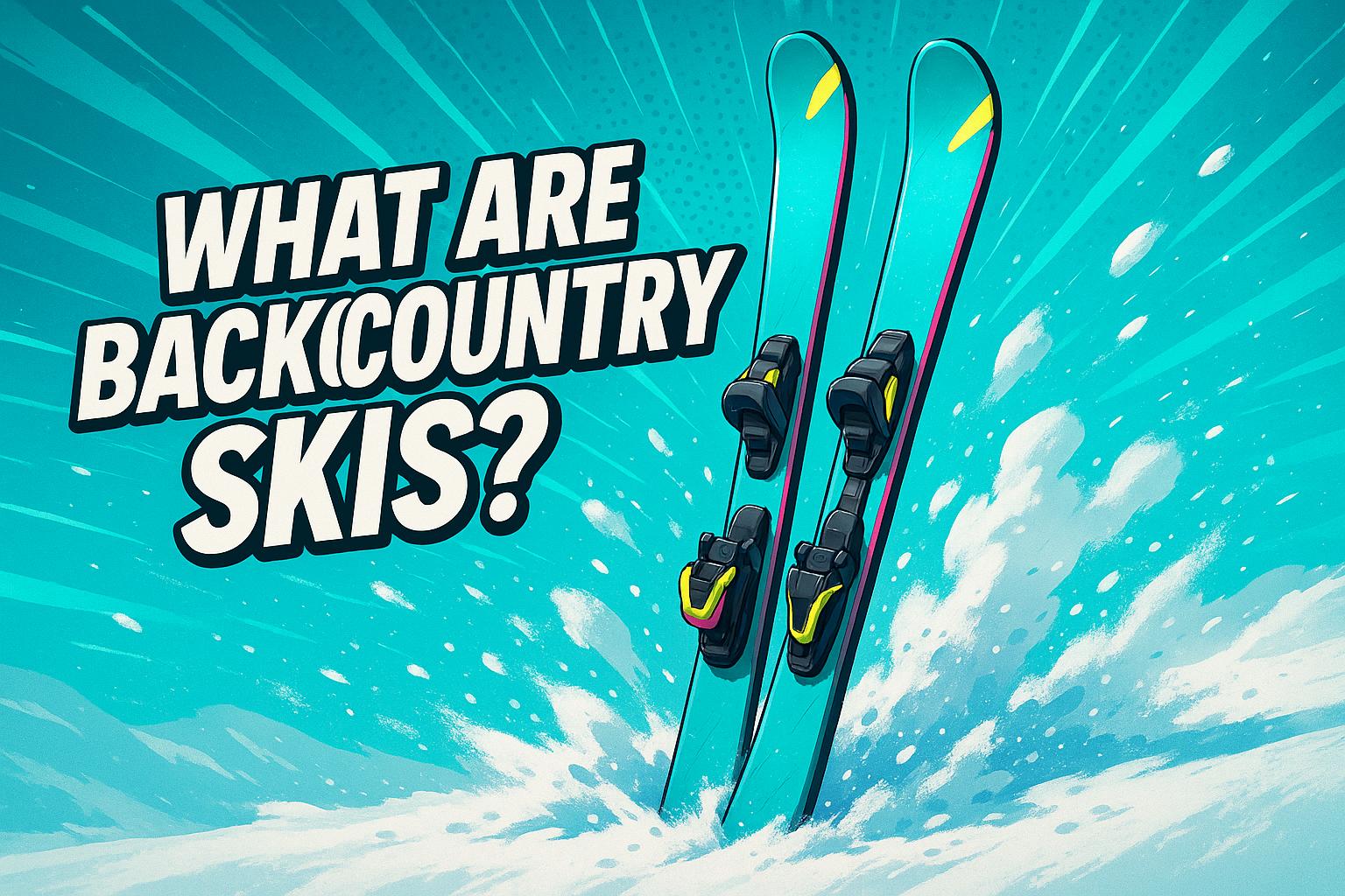 What Are Backcountry Skis and How Are They Different from Regular Skis? (2025 Guide) - snowfeet*