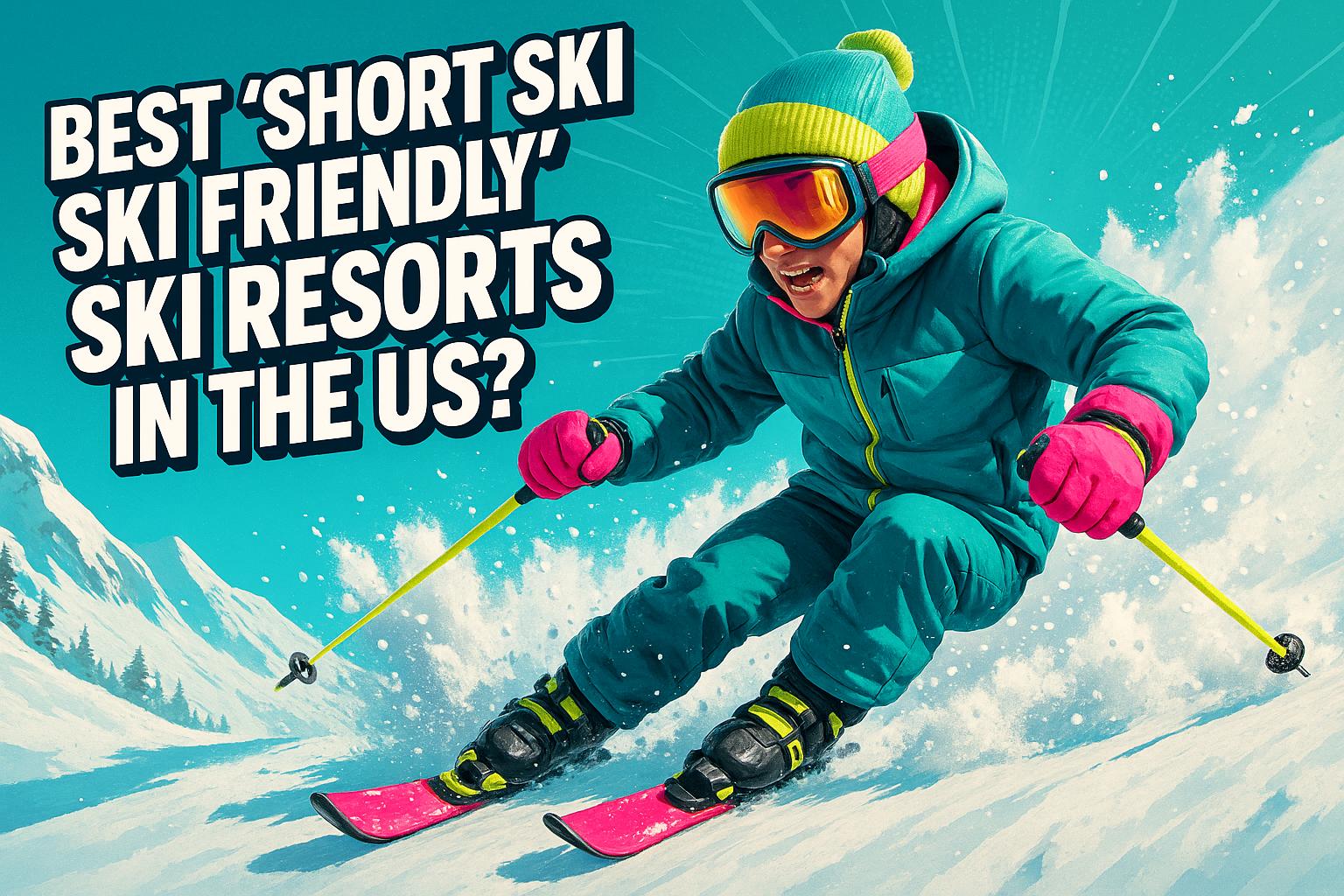 Are There the Best 'Short Ski Friendly’ Ski Resorts in the US? - snowfeet*