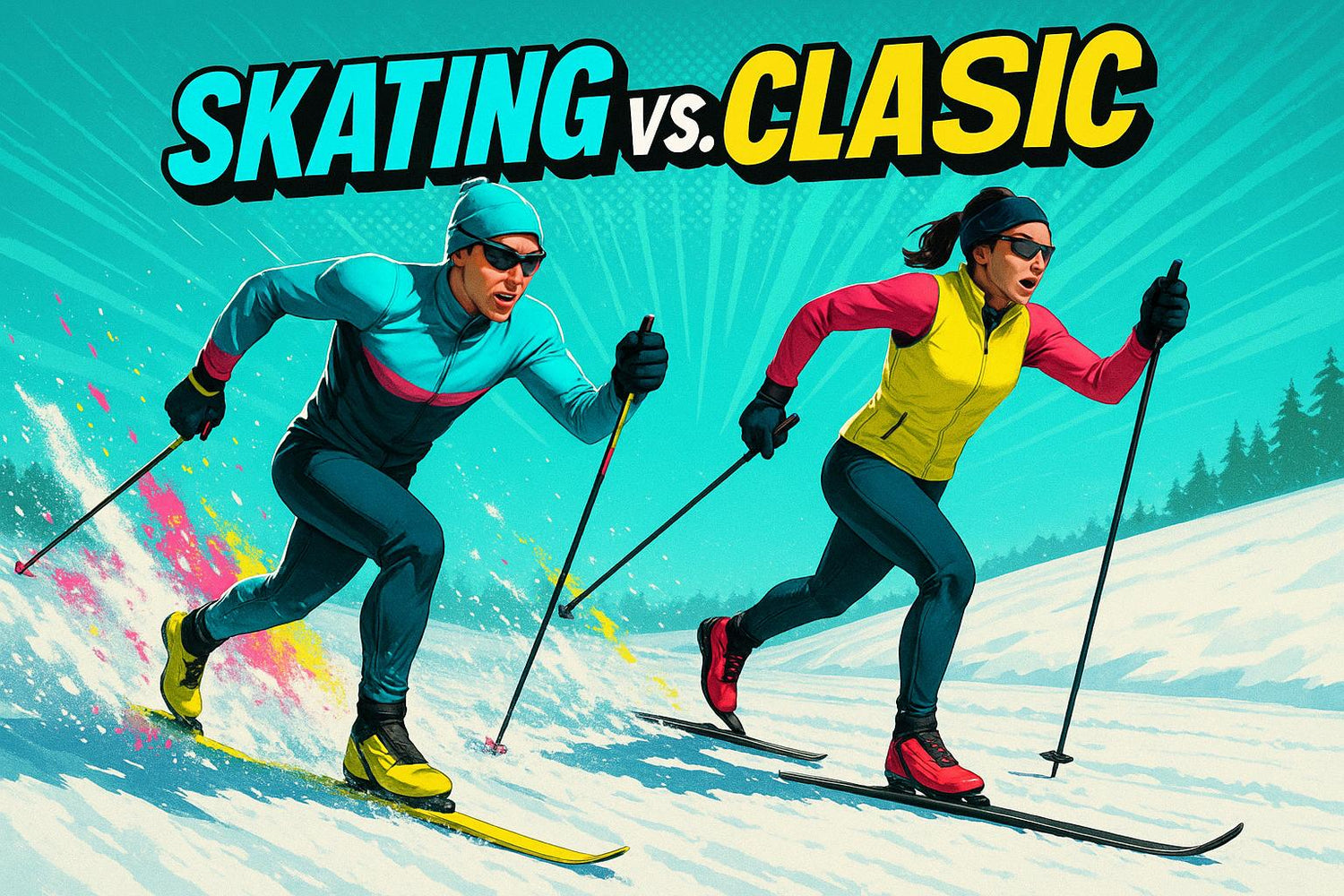 Skating vs. Classic: Which Cross-Country Technique is Right for You? - snowfeet*
