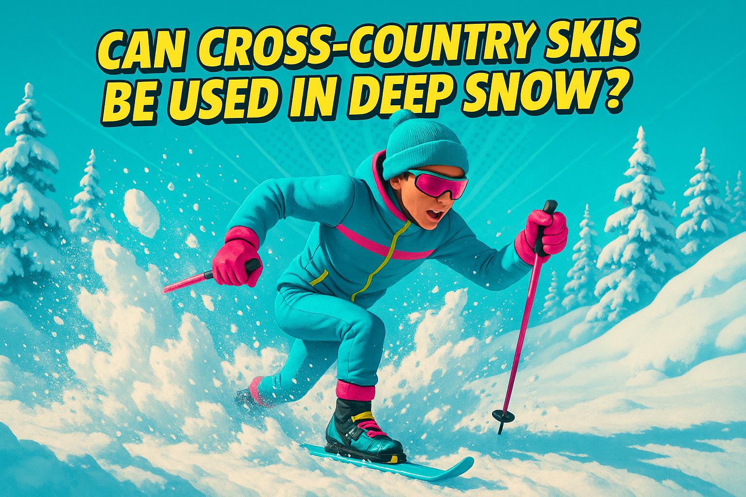 Can Cross-Country Skis Be Used in Deep Snow or Powder? Pros & Cons Explained