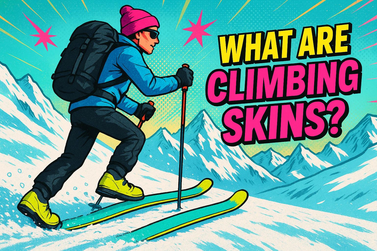 What Are Climbing Skins and How Do You Use Them in Backcountry Skiing? - snowfeet*
