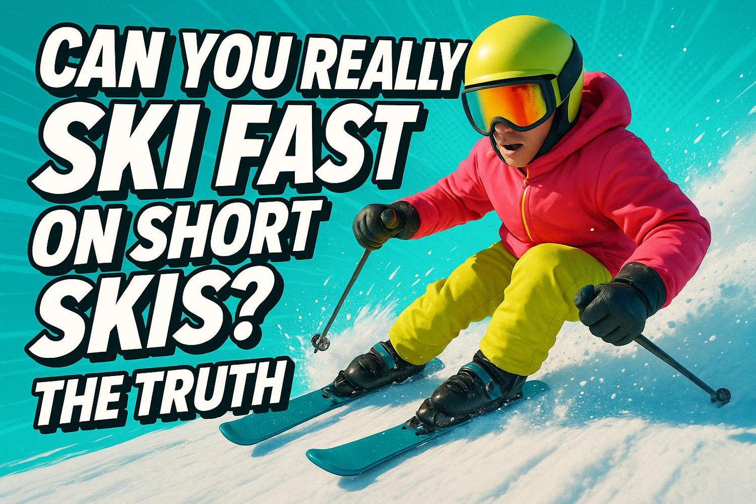 Can You Really Ski Fast on Short Skis? The Truth - snowfeet*