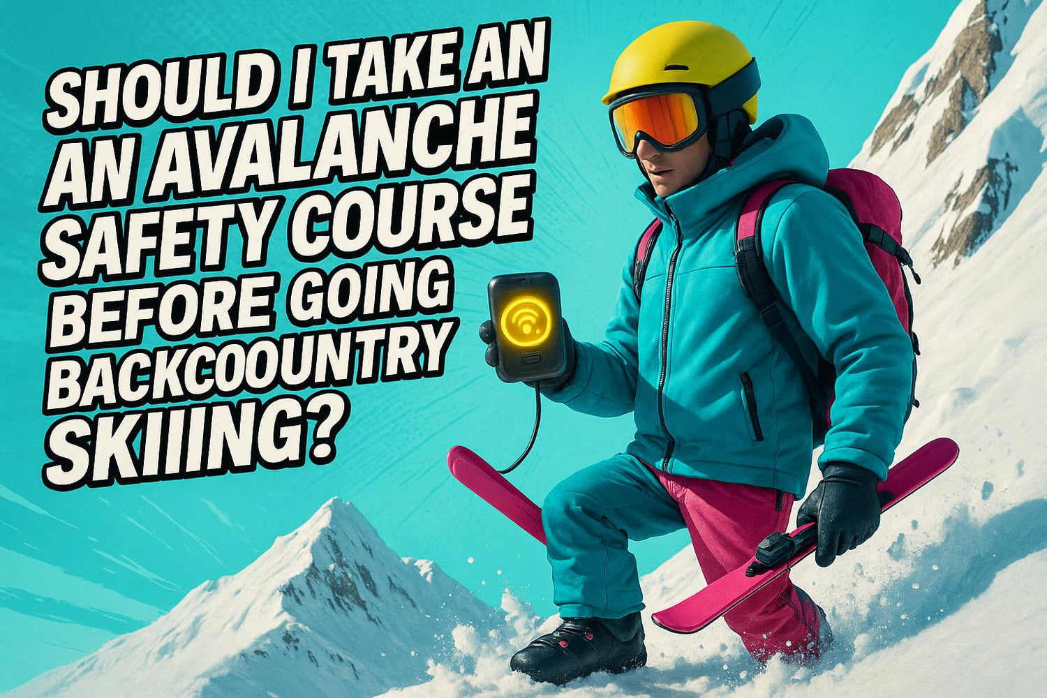 Should I Take an Avalanche Safety Course Before Going Backcountry Skiing?