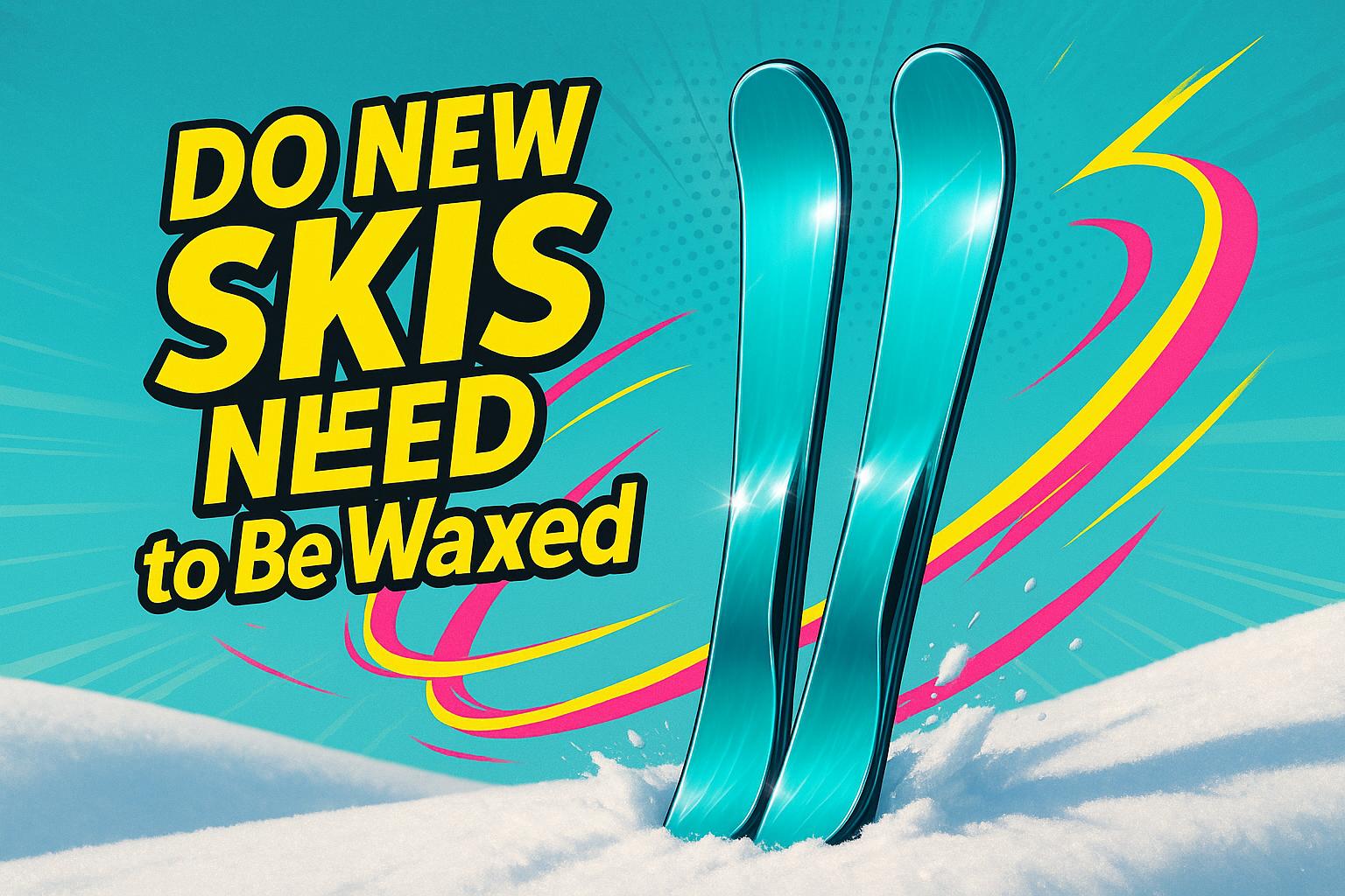 Do New Skis Need to Be Waxed Before I Use Them? (Essential First Steps) - snowfeet*