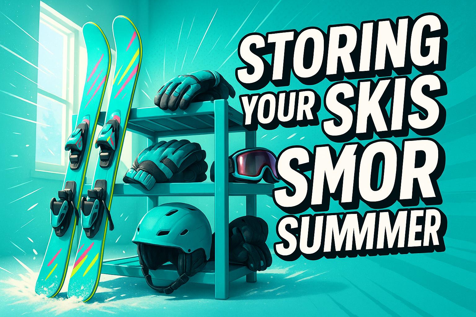 Storing Your Skis for Summer: Best Practices to Protect Your Gear - snowfeet*