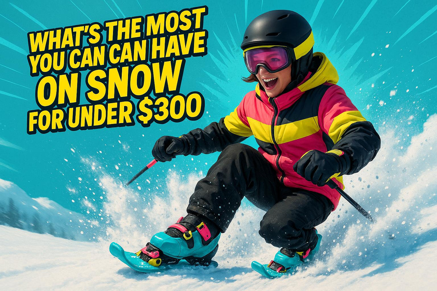 What's the Most Fun You Can Have on Snow for Under $300 (Gear Included)? - snowfeet*