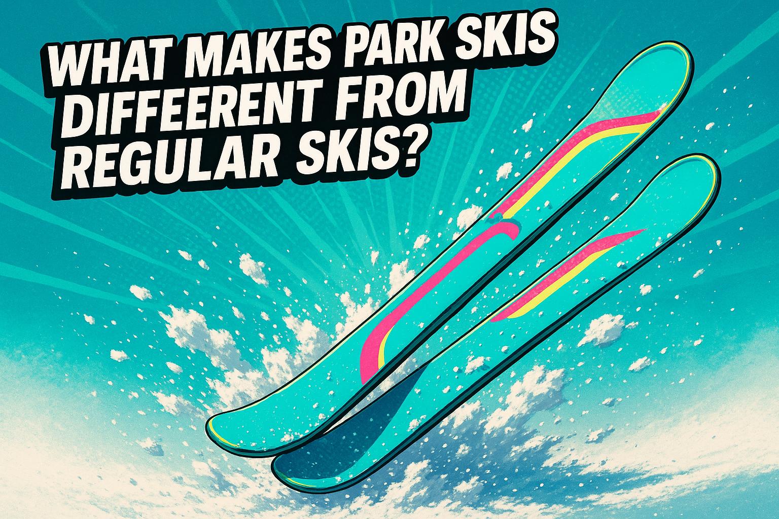 What Makes Park Skis Different from Regular Skis? - snowfeet*