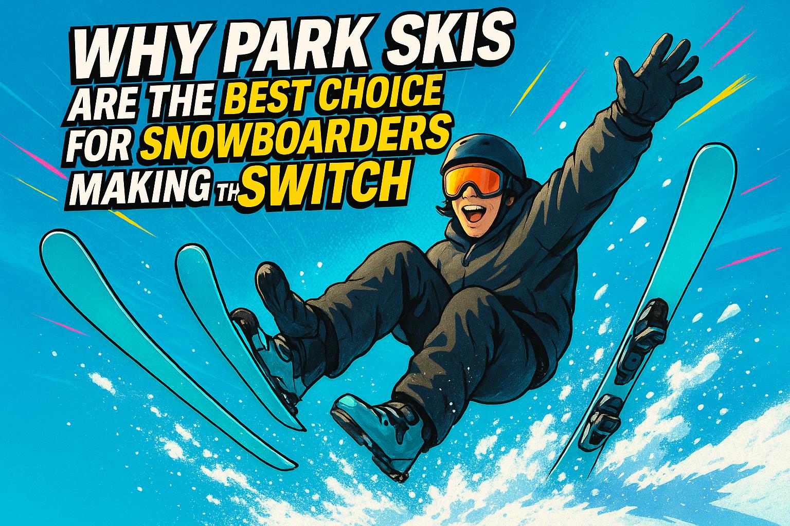 Why Park Skis Are the Best Choice for Snowboarders Making the Switch - snowfeet*