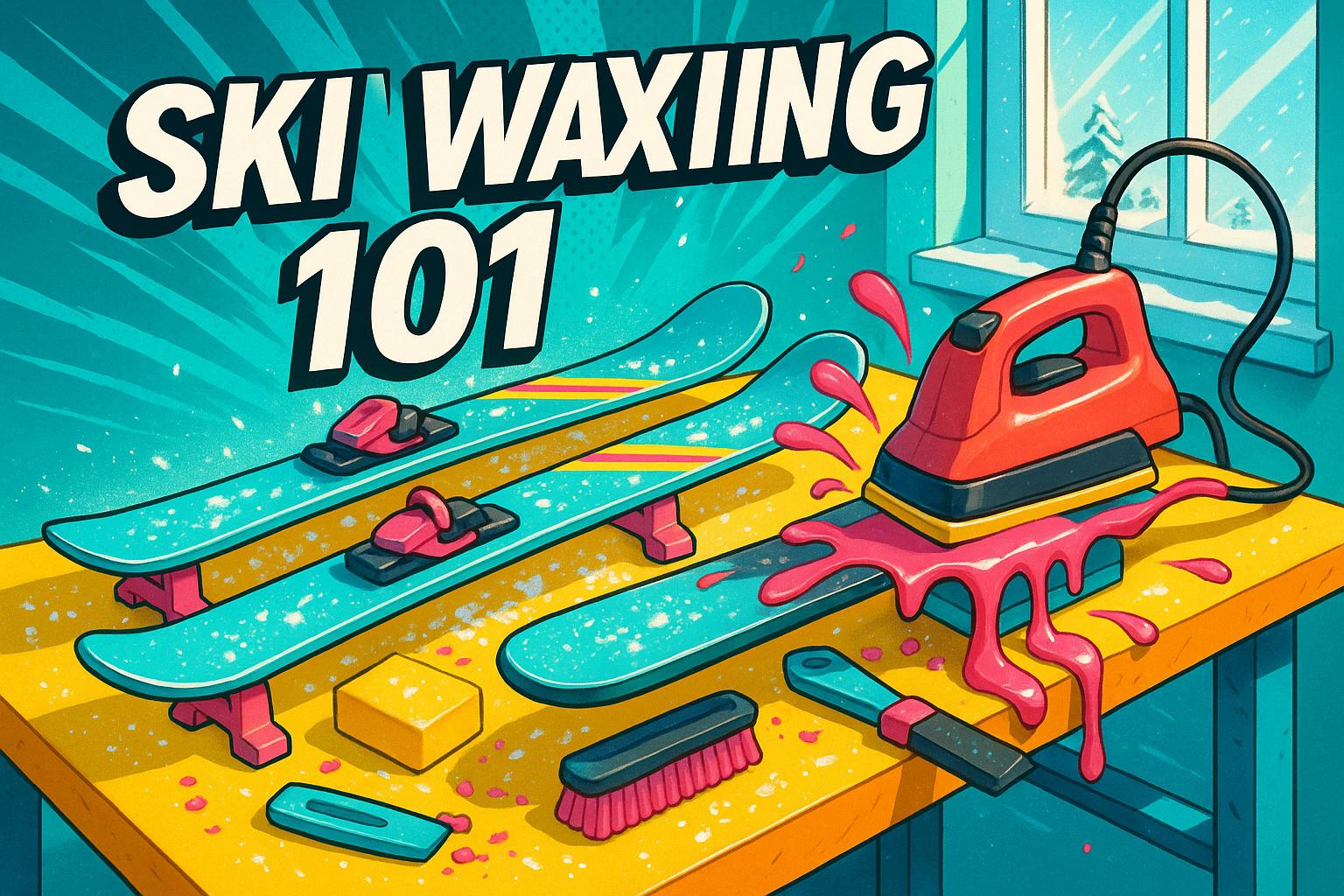 Ski Waxing 101: A Beginner's Guide to DIY Ski Waxing at Home