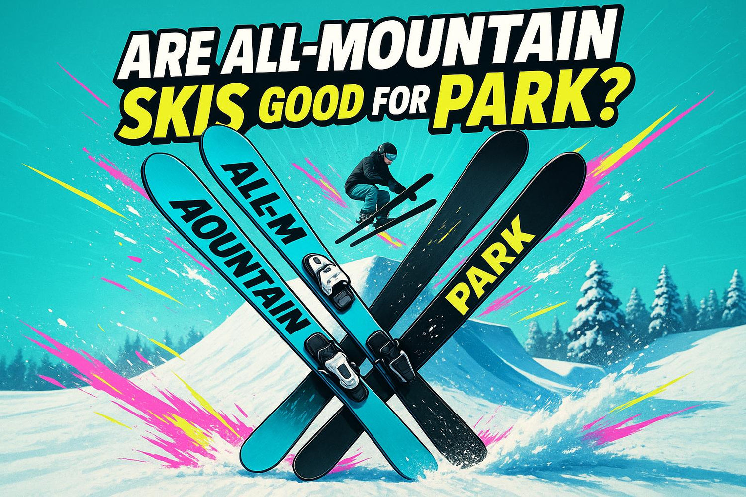 Are All-Mountain Skis Good for Park Riding, or Do I Need Specific Park Skis? - snowfeet*