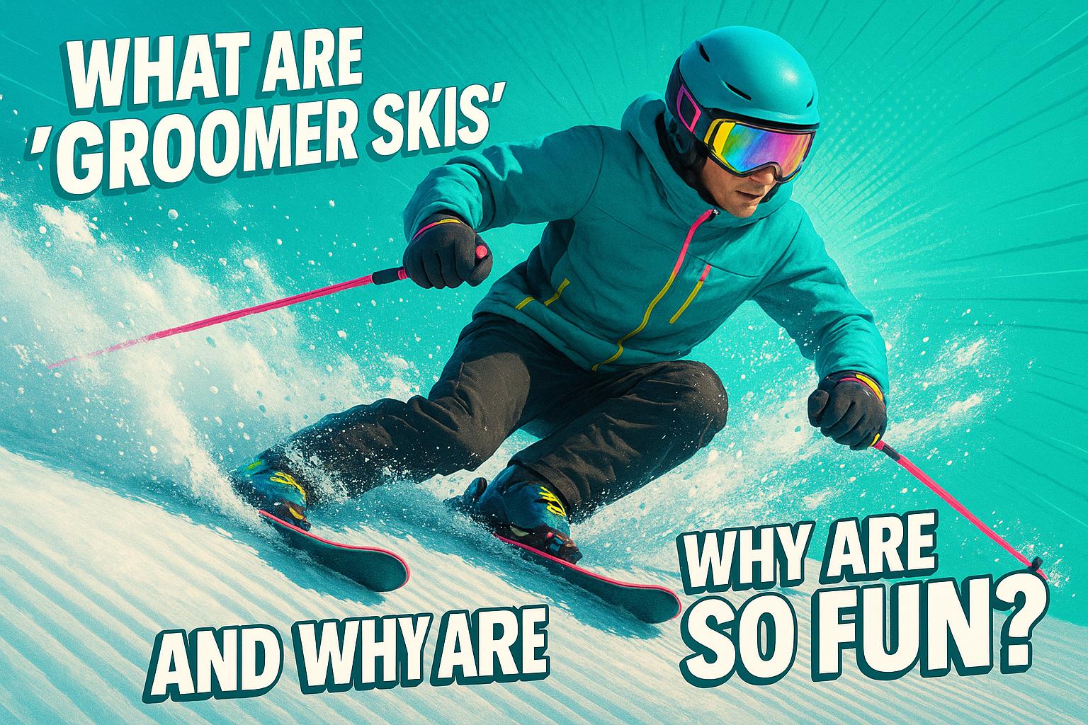 What Are 'Groomer Skis' and Why Are They So Fun for Speed?