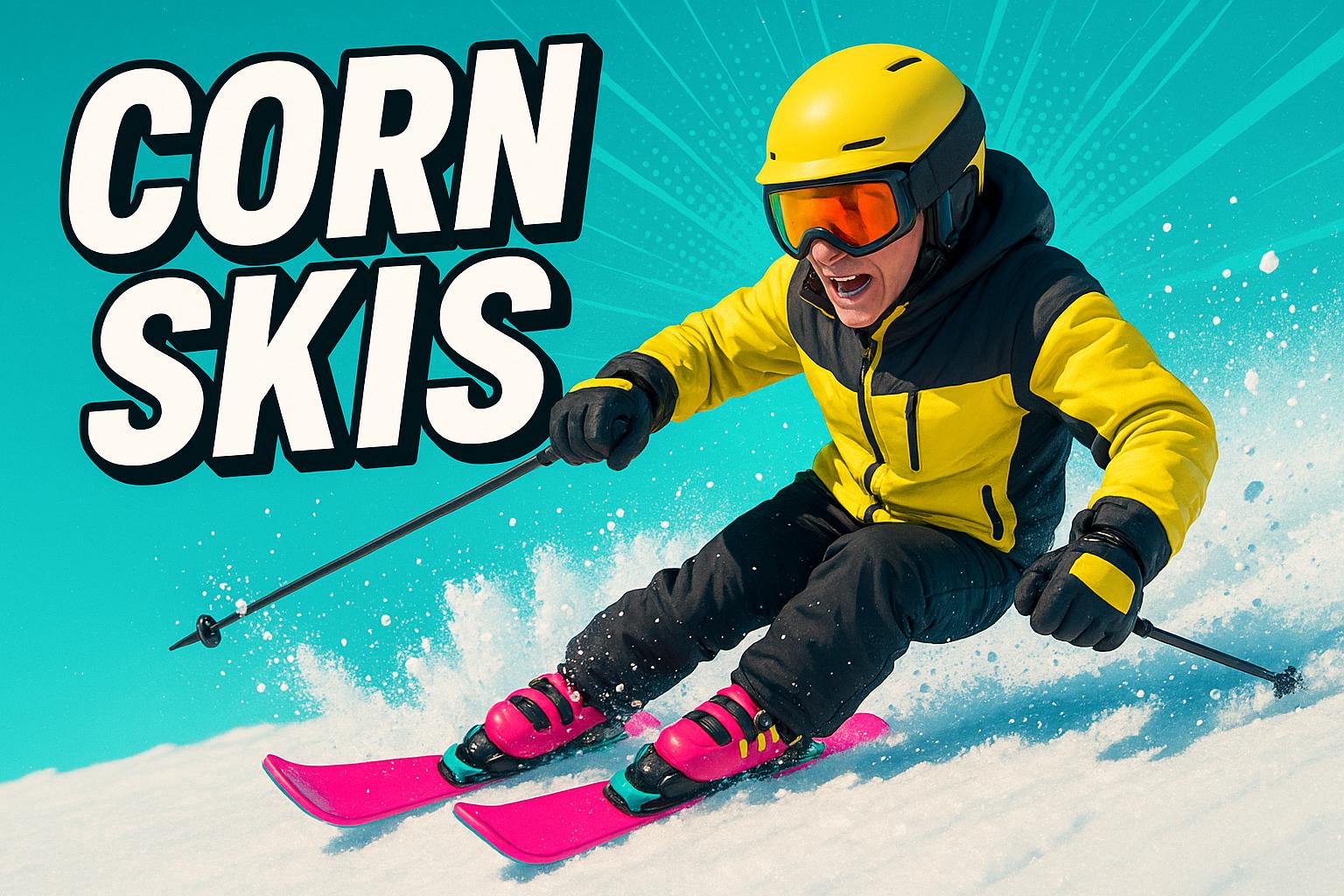 What Are 'Corn Skis' or Skis for Ideal Spring Corn Snow Conditions?