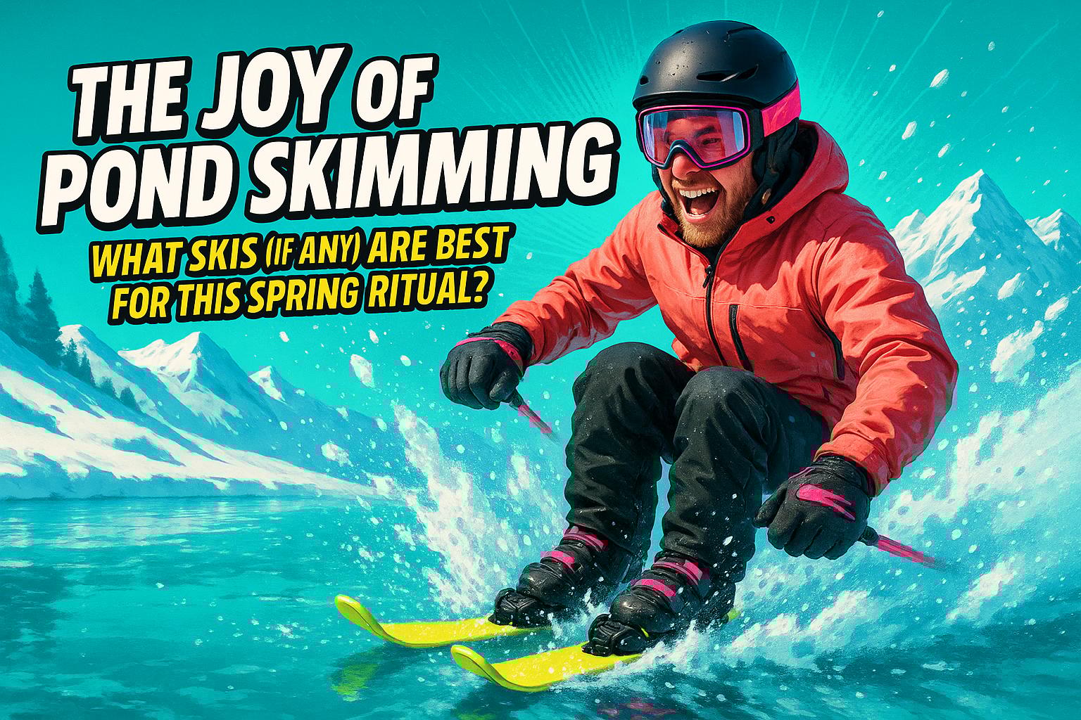 The Joy of Pond Skimming: What Skis (If Any) Are Best for This Spring Ritual? - snowfeet*