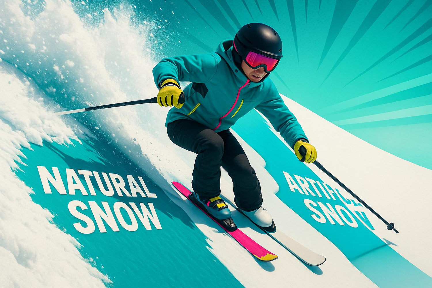 The Difference in Skiing Feel Between Natural and Artificial Snow