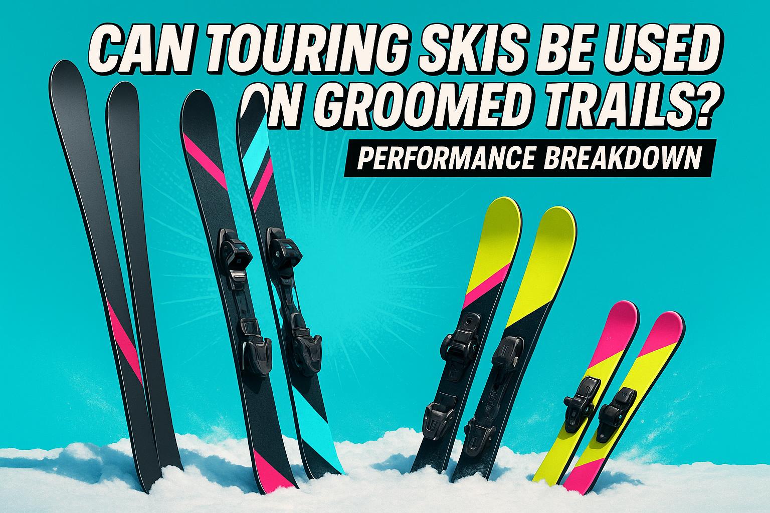 Can Touring Skis Be Used on Groomed Trails? Performance Breakdown - snowfeet*