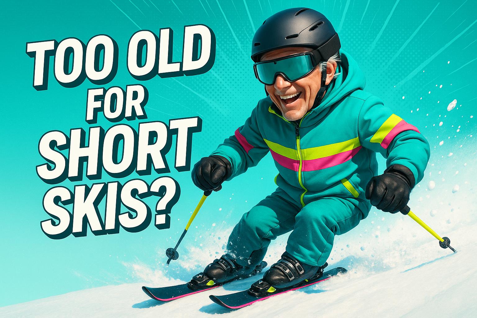 Are You Too Old for Short Skis? (Hint: You're Not) - snowfeet*
