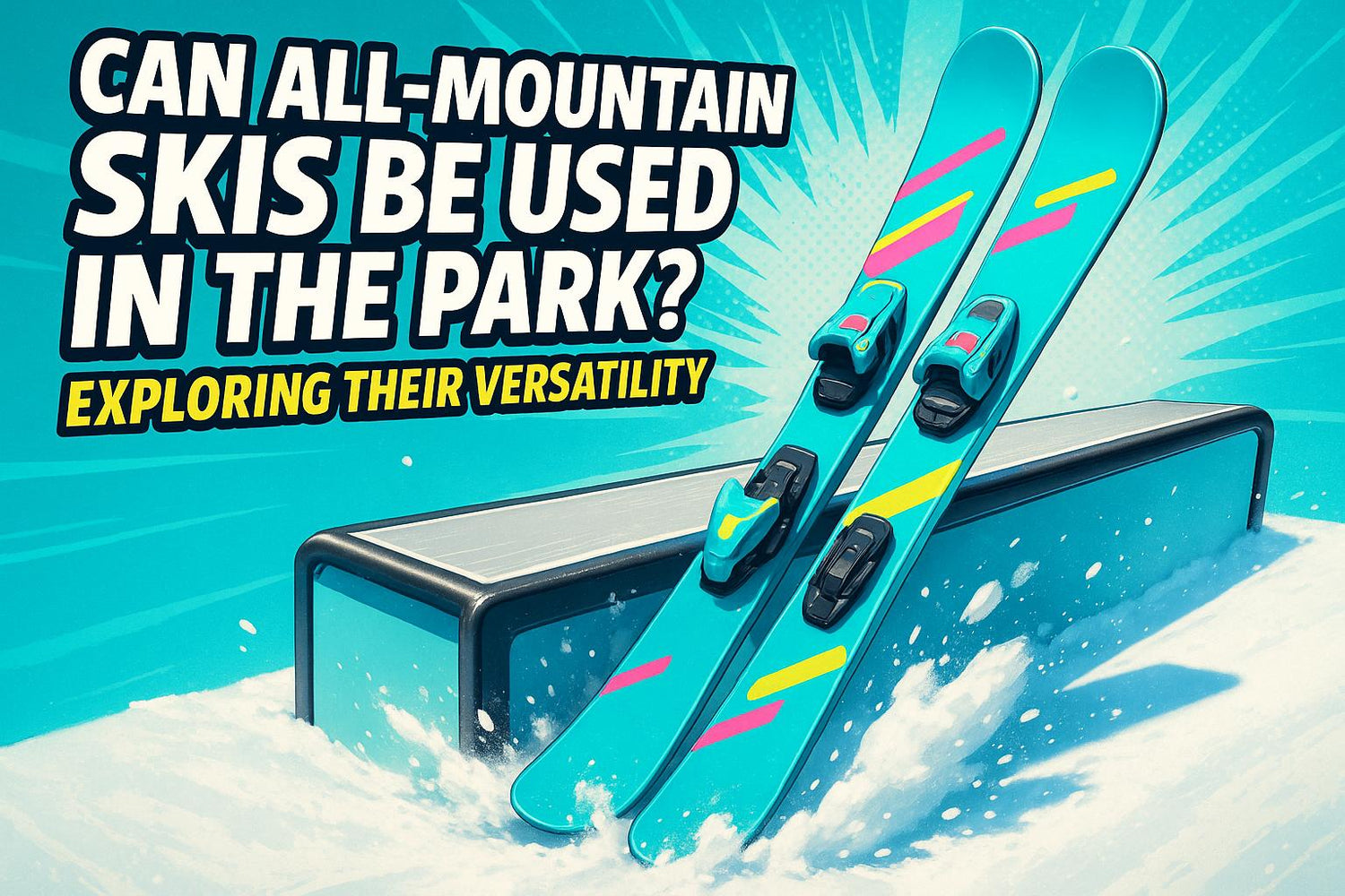 Can All-Mountain Skis Be Used in the Park? Exploring Their Versatility - snowfeet*