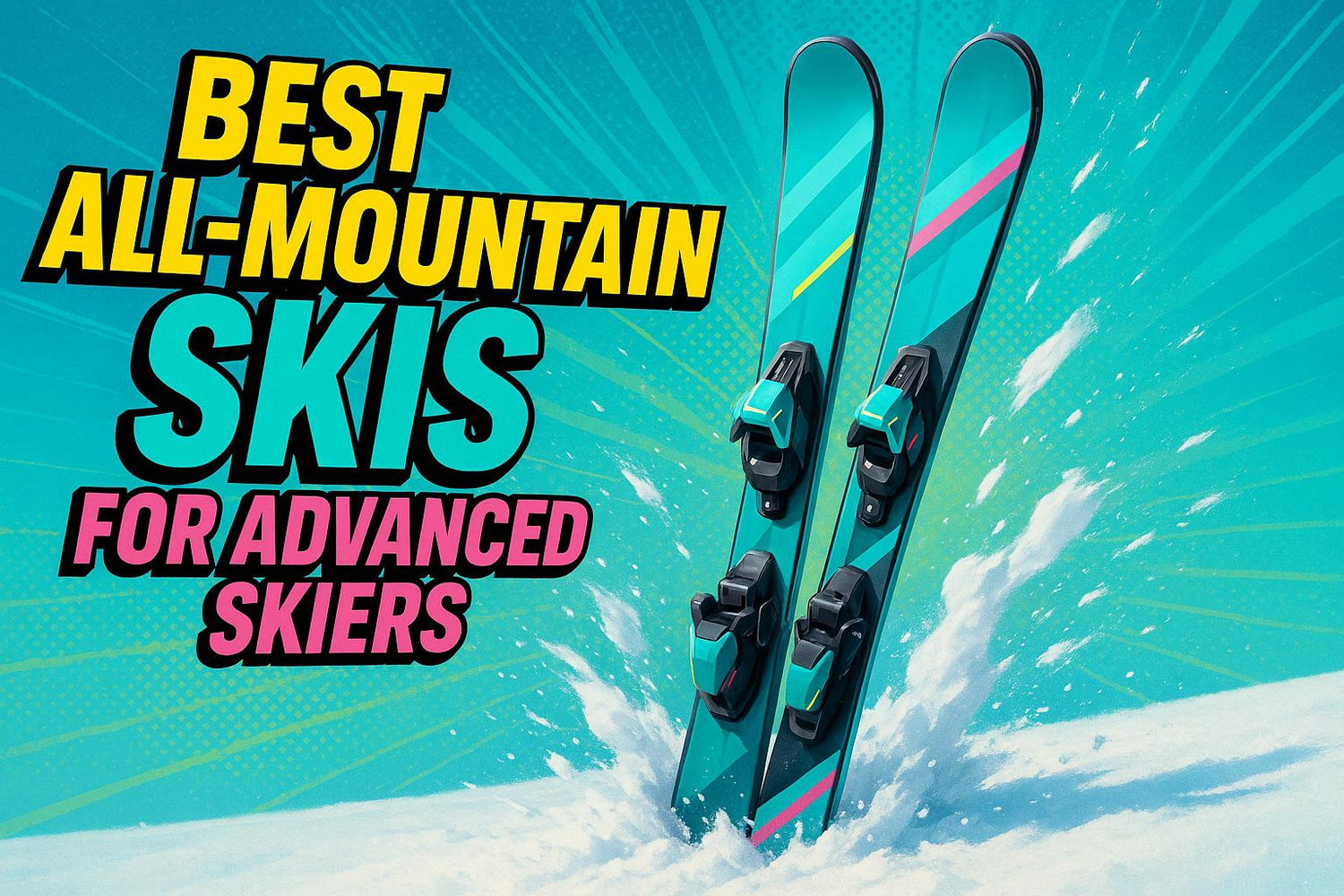 Best All-Mountain Skis for Advanced Skiers: Precision and Power - snowfeet*