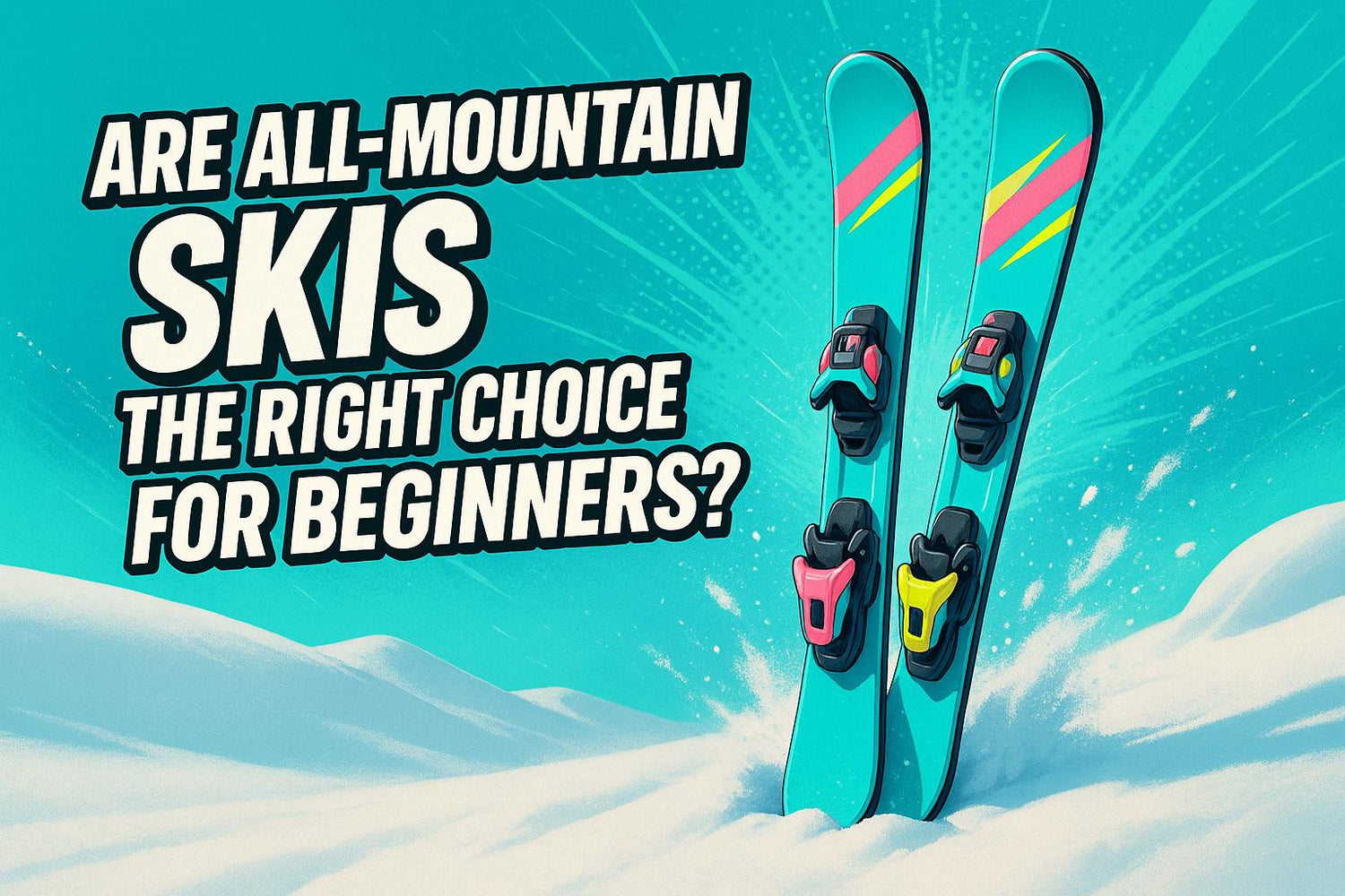 Are All-Mountain Skis the Right Choice for Beginners? - snowfeet*