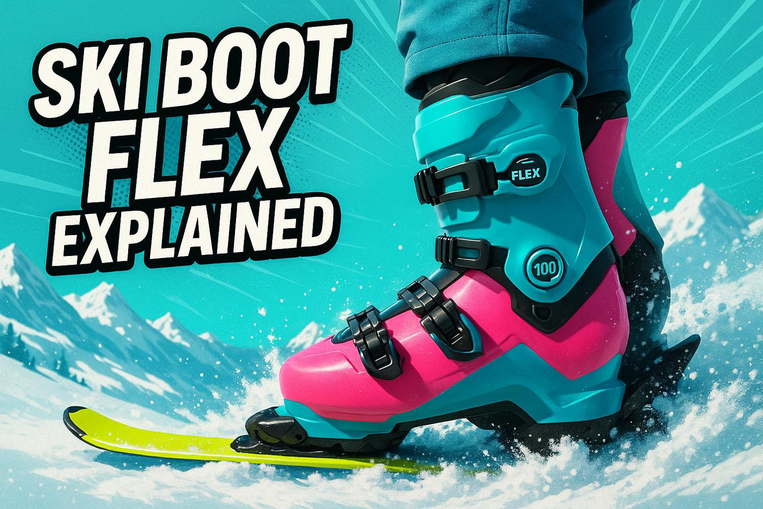 Ski Boot Flex Explained: Finding the Right Stiffness for Your Ability (2025)