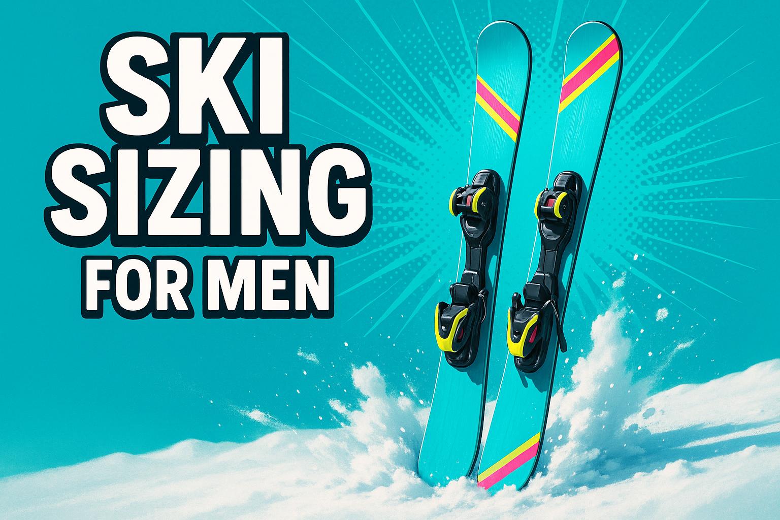 Ski Sizing for Men: A Complete Chart and Guide for 2025