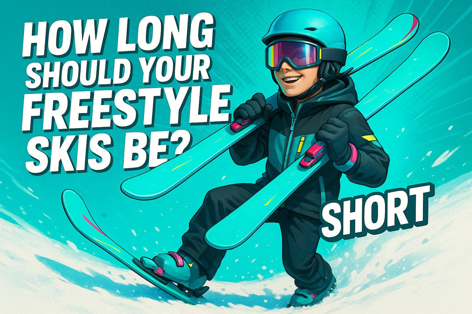 How Long Should Your Freestyle Skis Be? Length Guide