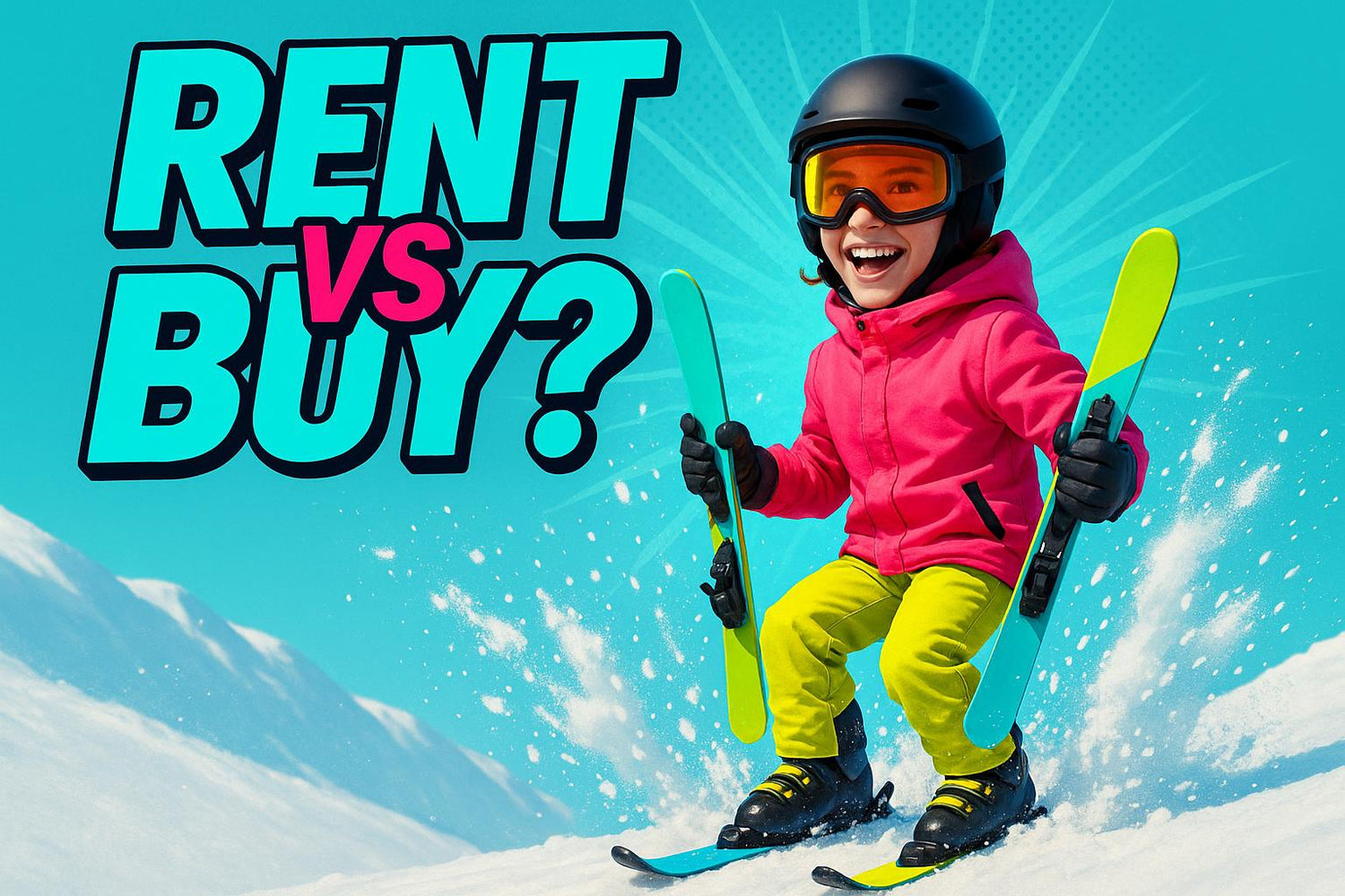 Learning to Ski: Should I Rent or Buy My First Pair of Skis? - snowfeet*