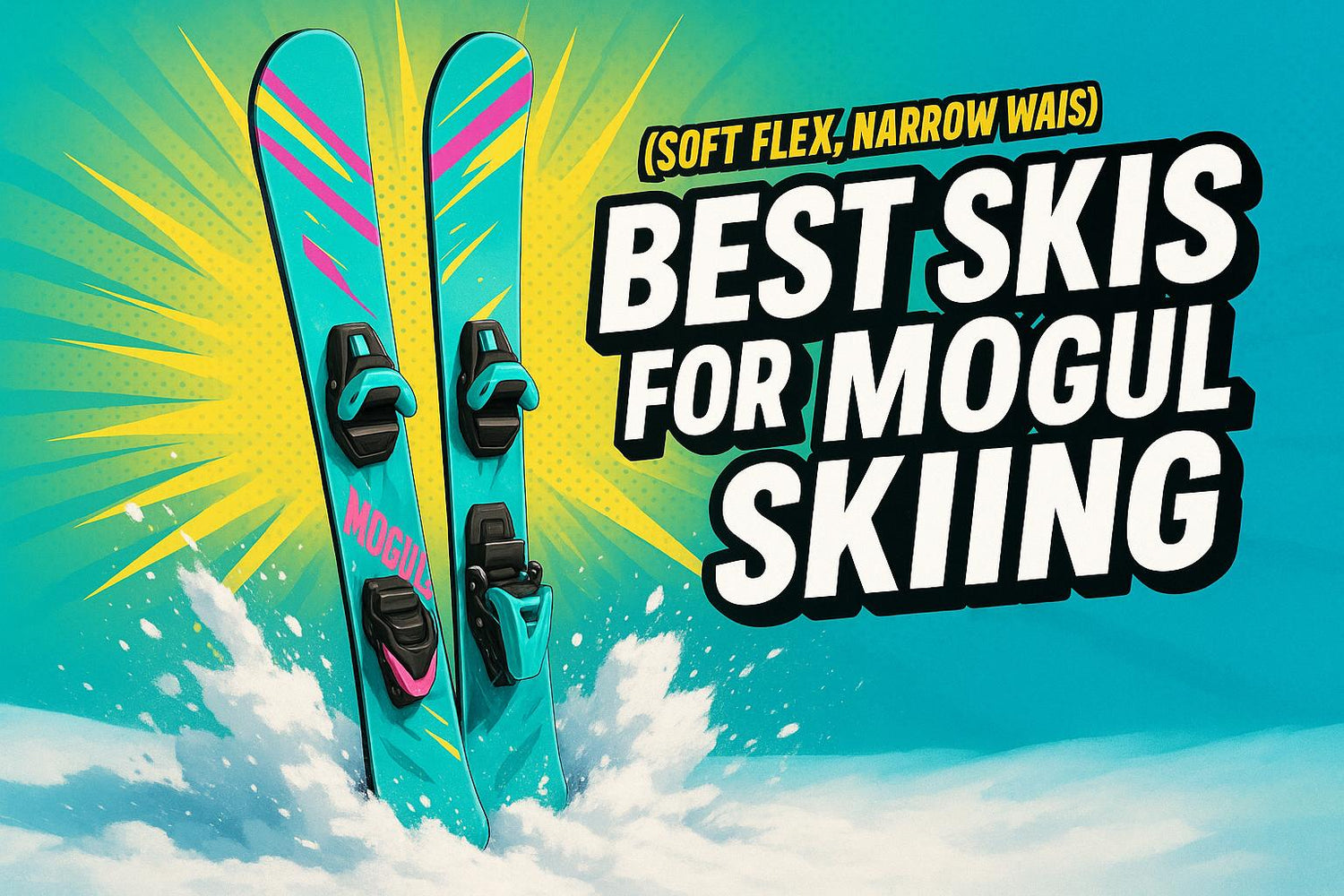 Best Skis for Mogul Skiing (Soft Flex, Narrow Waist) - 2025 Picks - snowfeet*