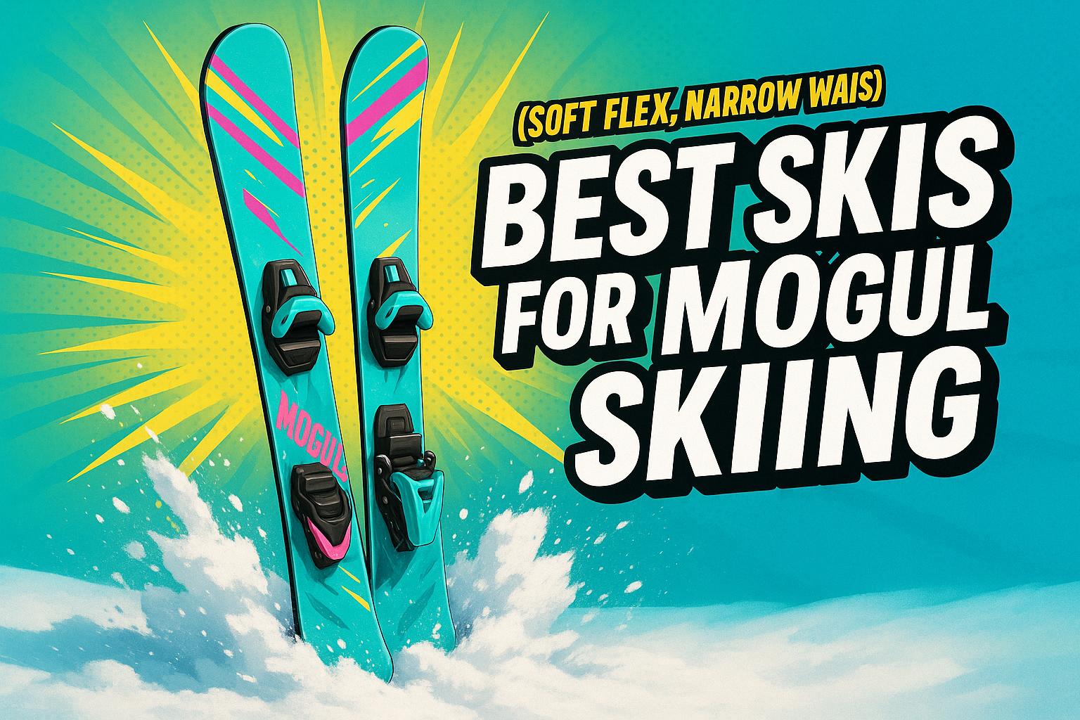 Best Skis for Mogul Skiing (Soft Flex, Narrow Waist) - 2025 Picks - snowfeet*