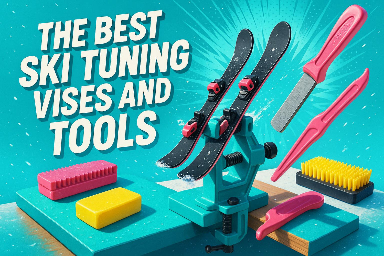 The Best Ski Tuning Vises and Tools for a Home Workshop (2025) - snowfeet*