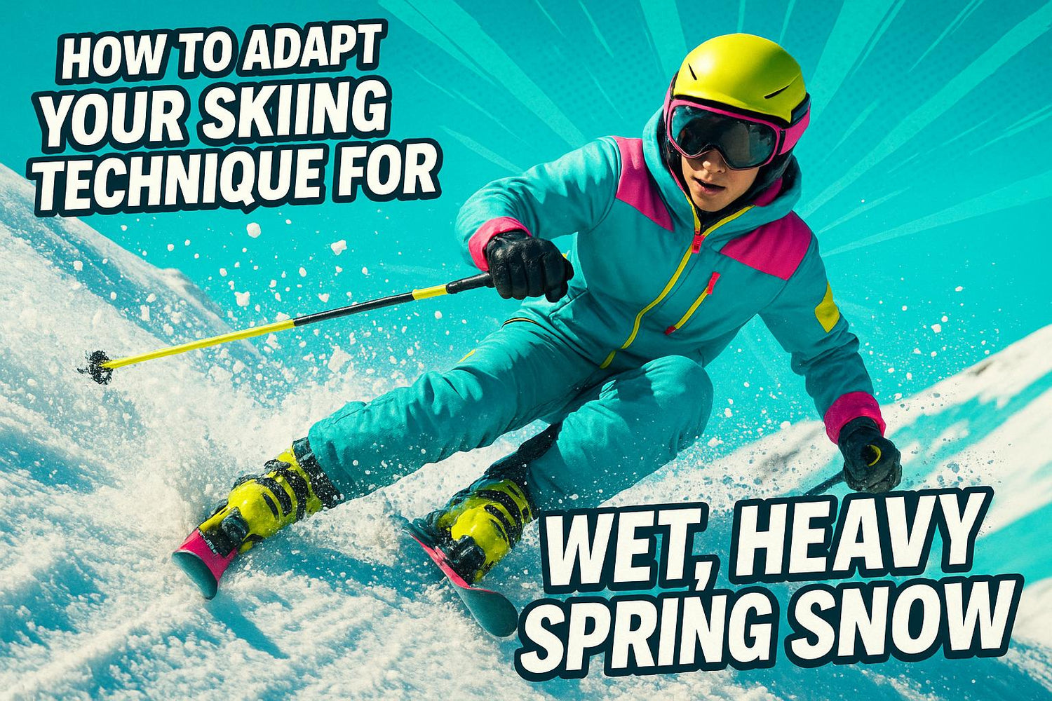 How to Adapt Your Skiing Technique for Wet, Heavy Spring Snow